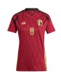 Belgien Youri Tielemans #8 Heimtrikot für Frauen EM 2024 Kurzarm